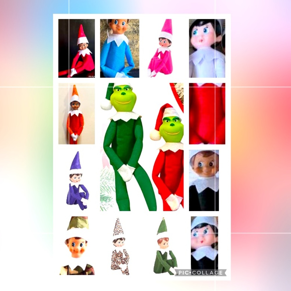 Colored elf (price for ONE) message me for color availability